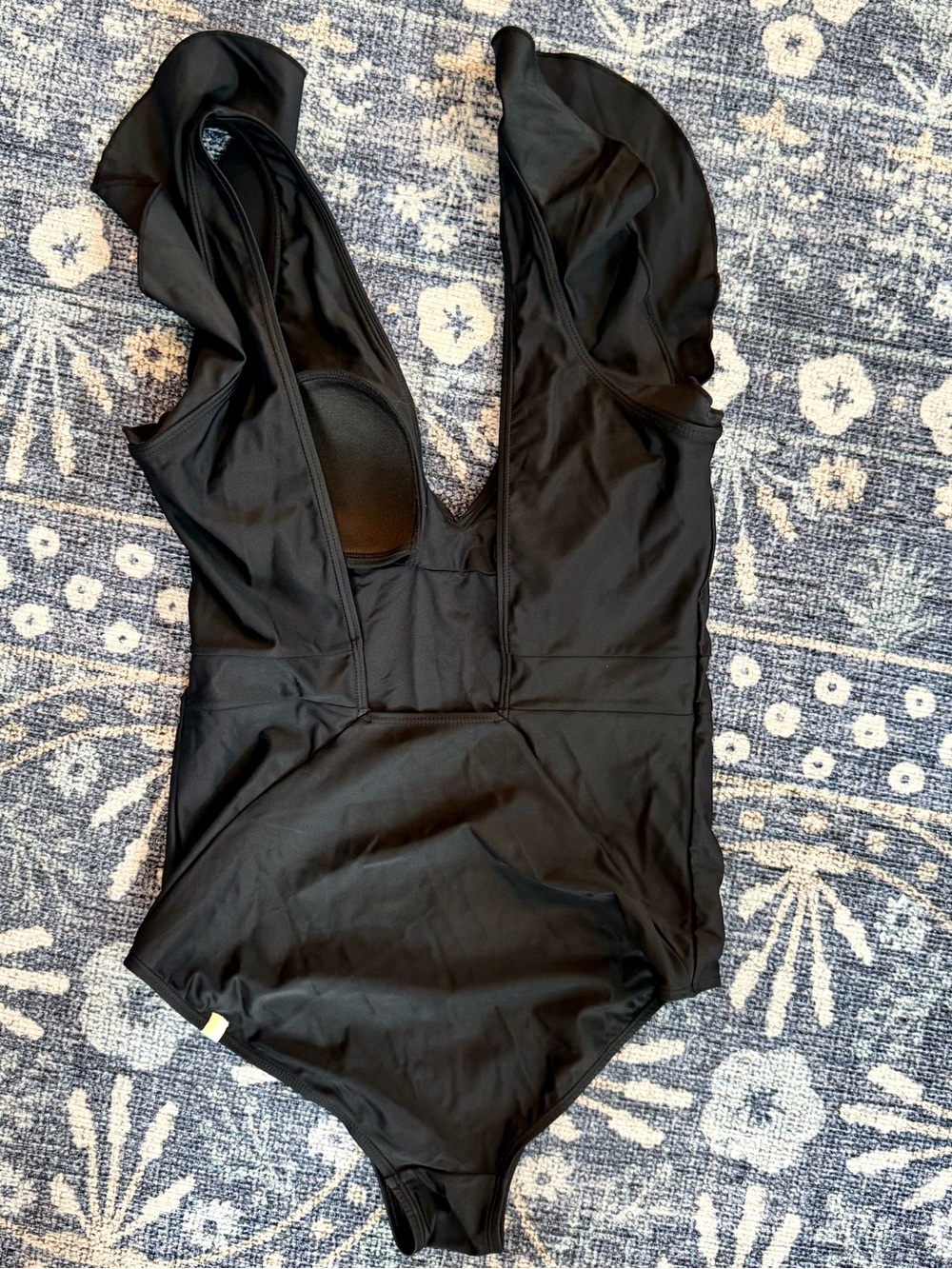 Summersalt Black V-Neck One-Piece Swimsuit - Picture 2 of 4